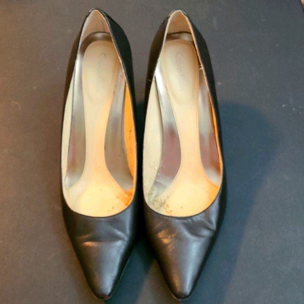 Calvin Klein Dark Brown Pumps